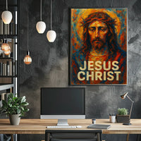Jesus Christ Iconic Portrait Poster