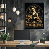 Enigmatic Elegance Poster