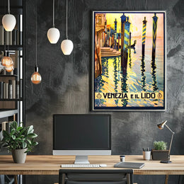 Venezia E Il Lido Poster