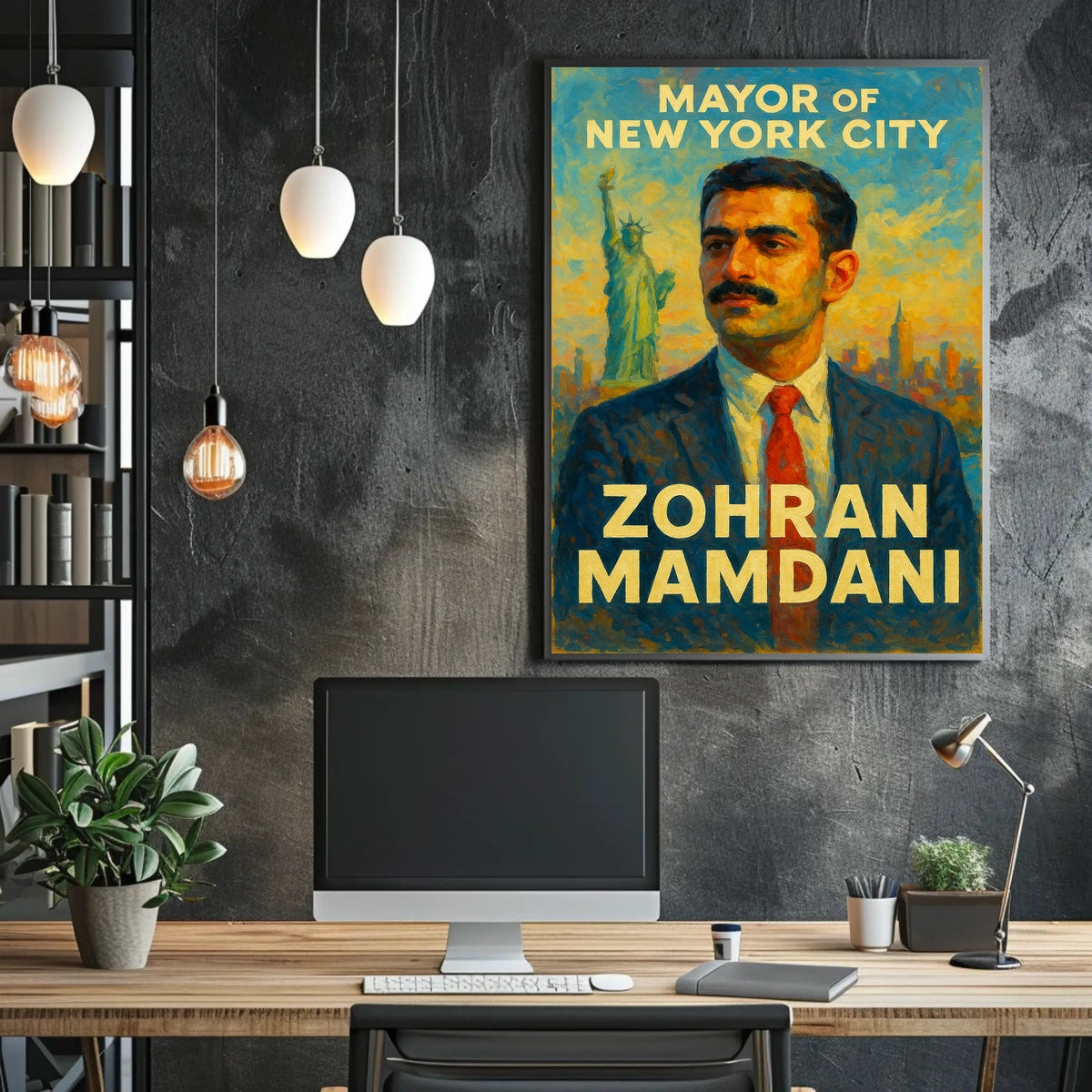 Zohra Mamdani Mayor of New York City Poster