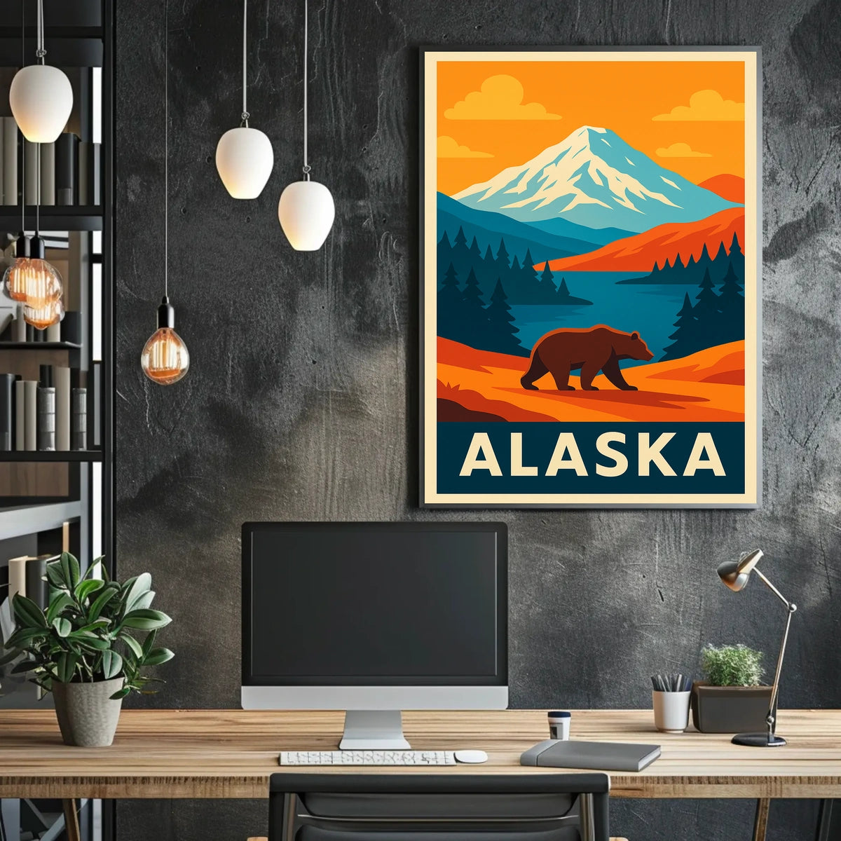 Alaska Wilderness Poster