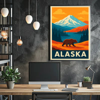 Alaska Wilderness Poster