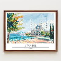 Scenic Istanbul Poster