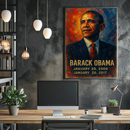 Barack Obama Presidential Tenure Poster