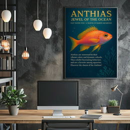 Anthias Jewel of the Ocean Poster