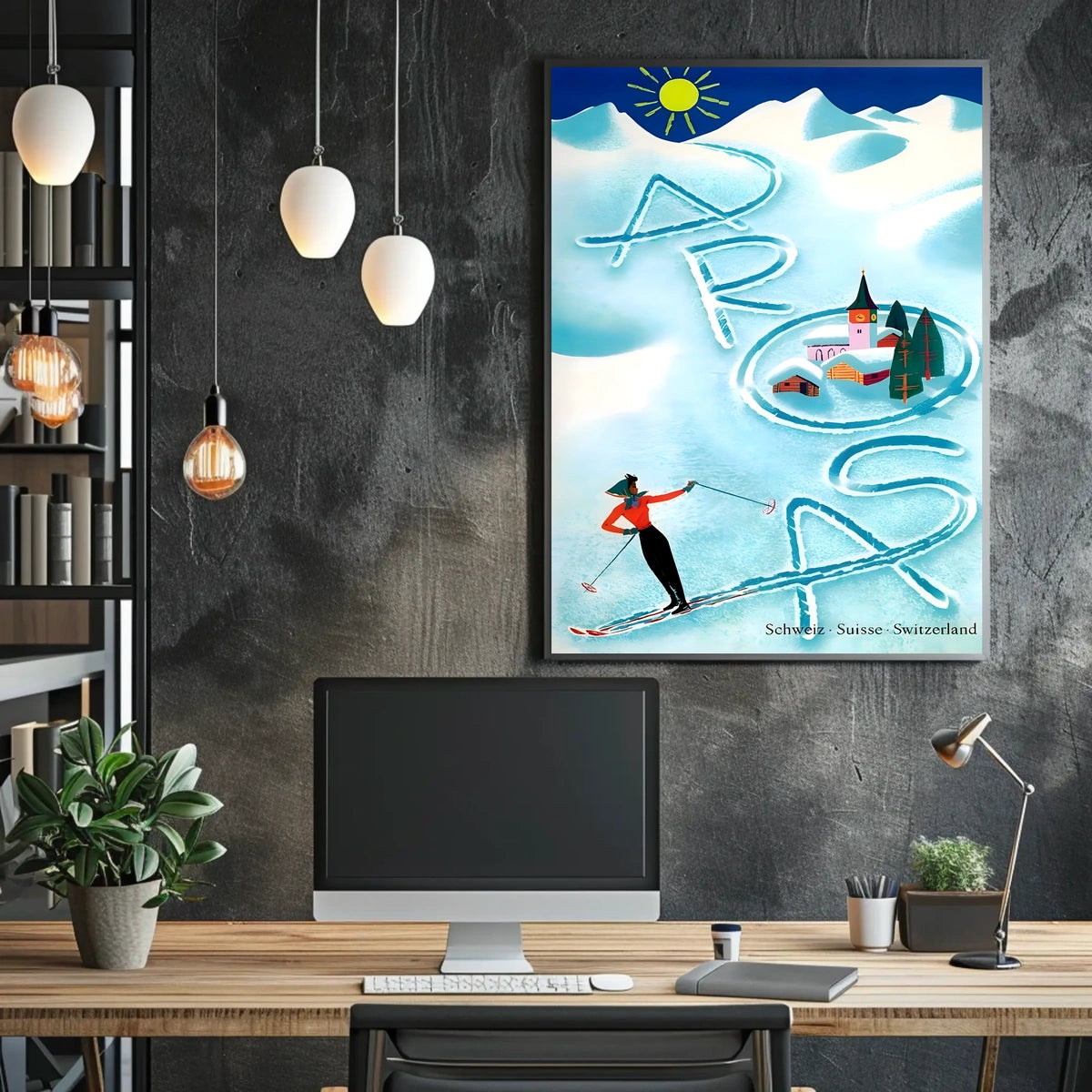 Arosa Winter Wonderland Poster