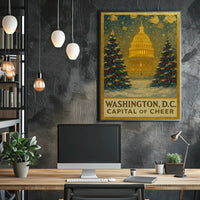 Washington, D.C. Capital Of Cheer Poster