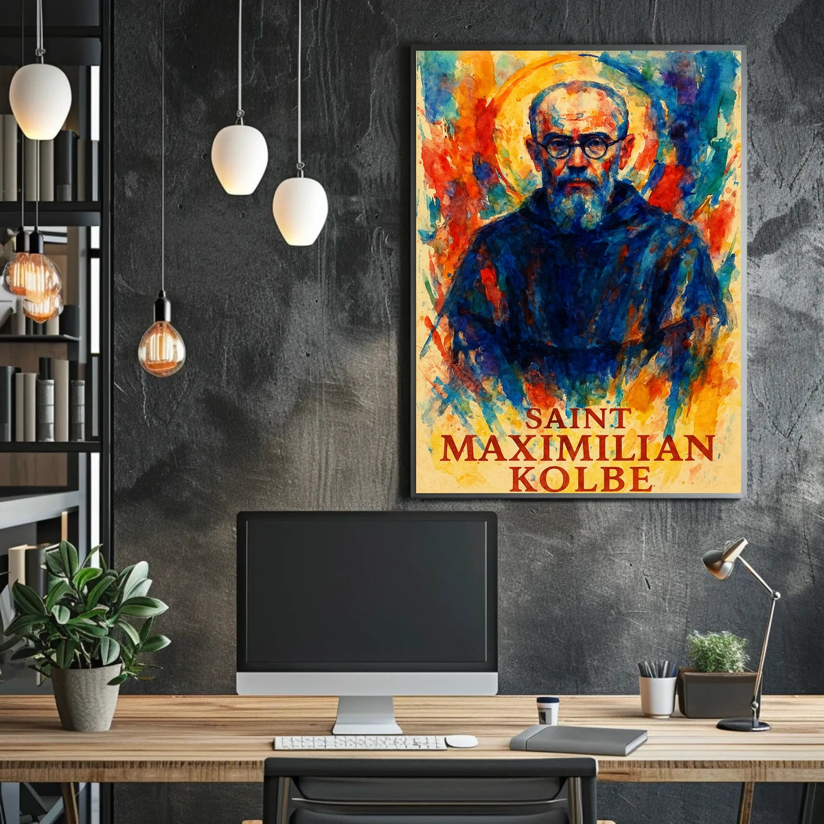 Saint Maximilian Kolbe Poster