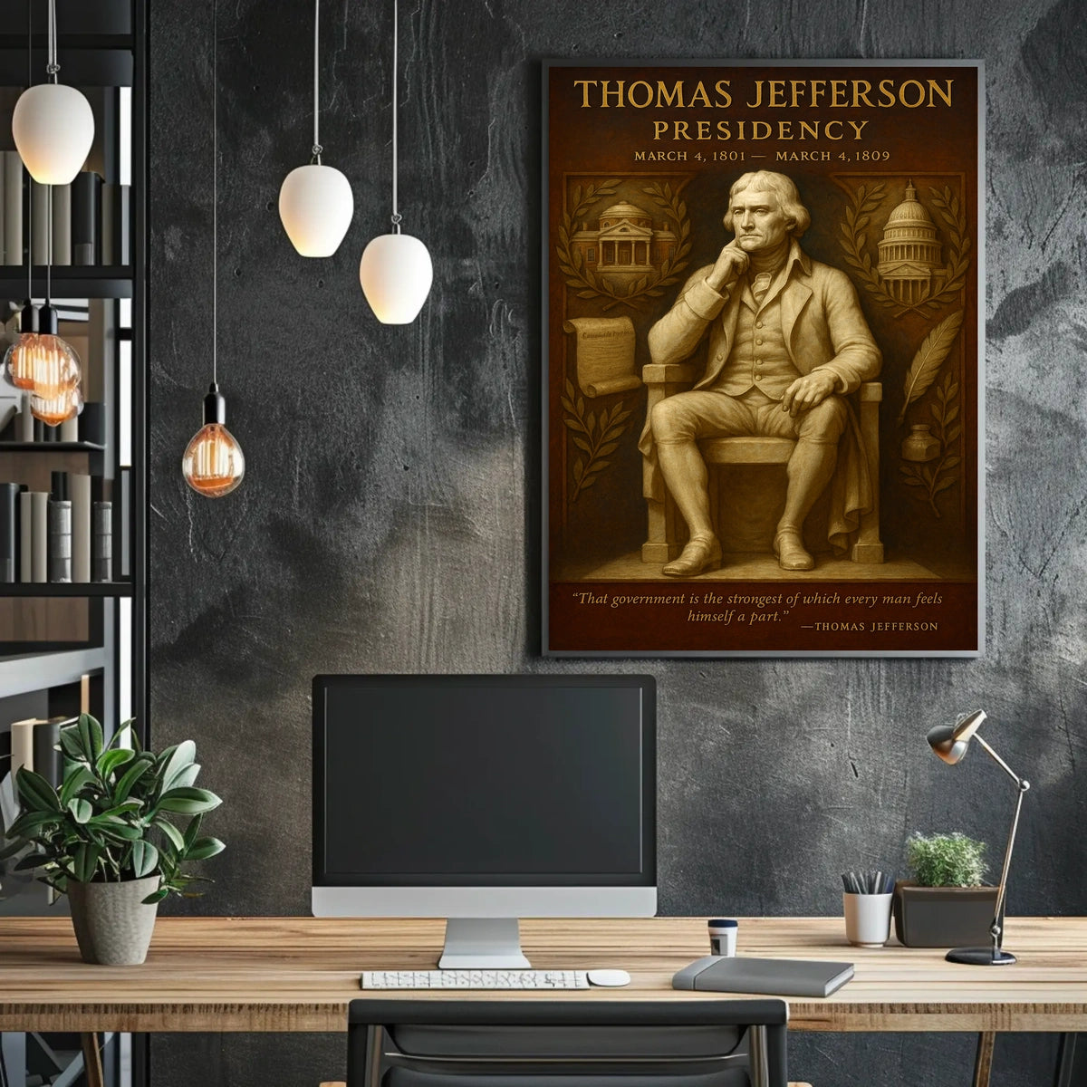 Thomas Jefferson Presidency Poster