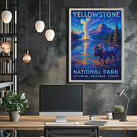 Yellowstone National Park Poster