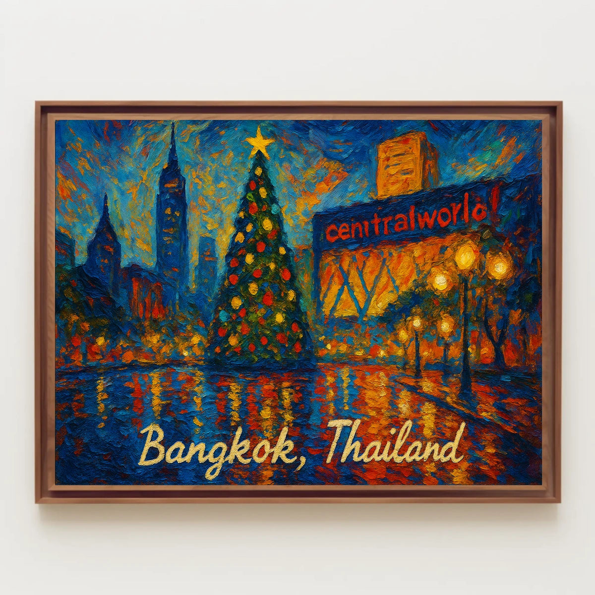 Christmas in Bangkok Poster