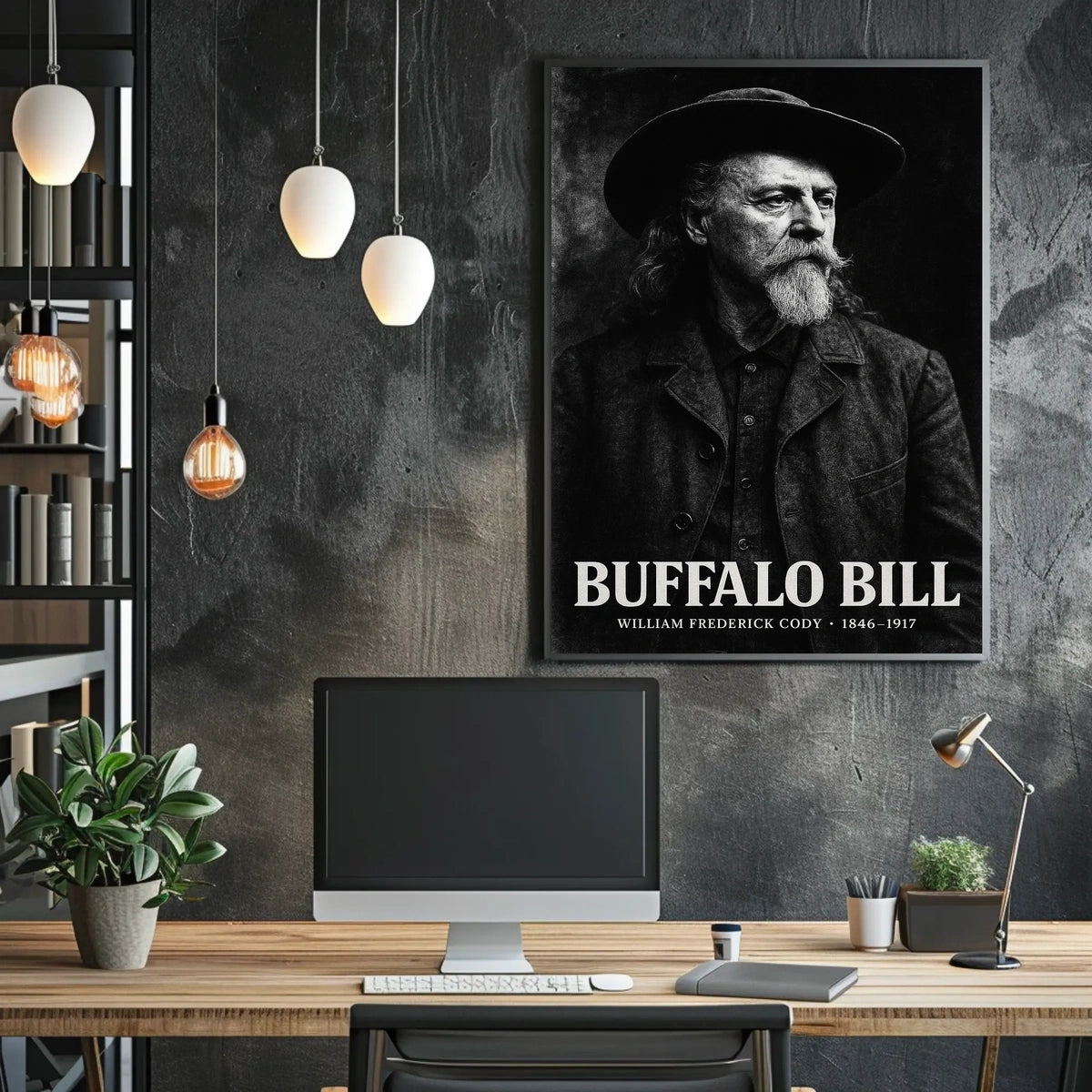 Buffalo Bill Western Legend Historical or Presidential Poster