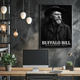 Buffalo Bill Western Legend Historical or Presidential Poster