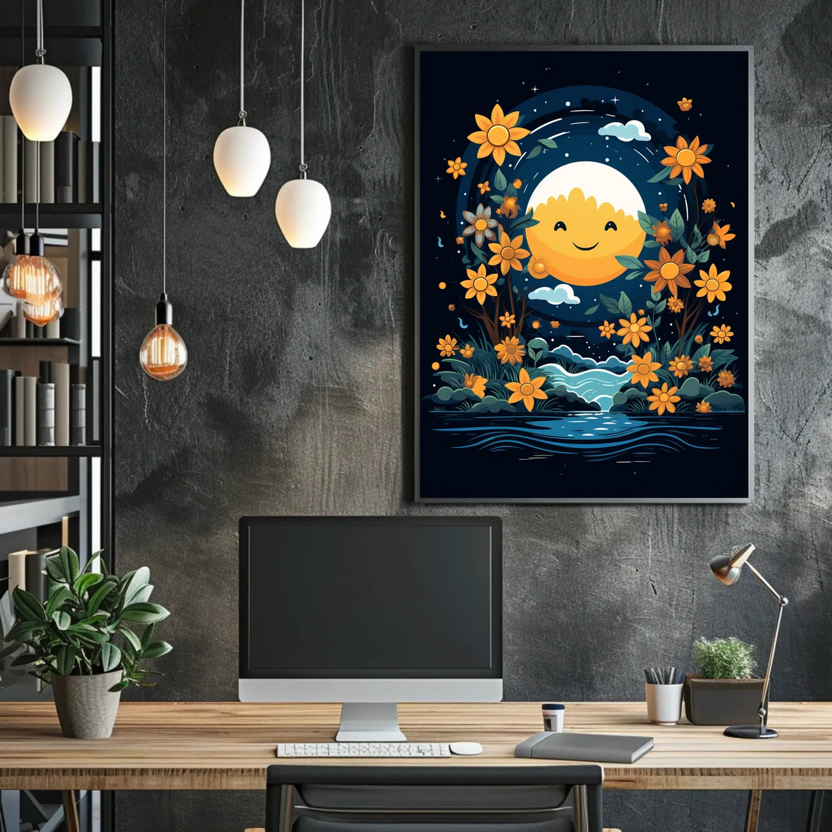 Moonlit Blossoms