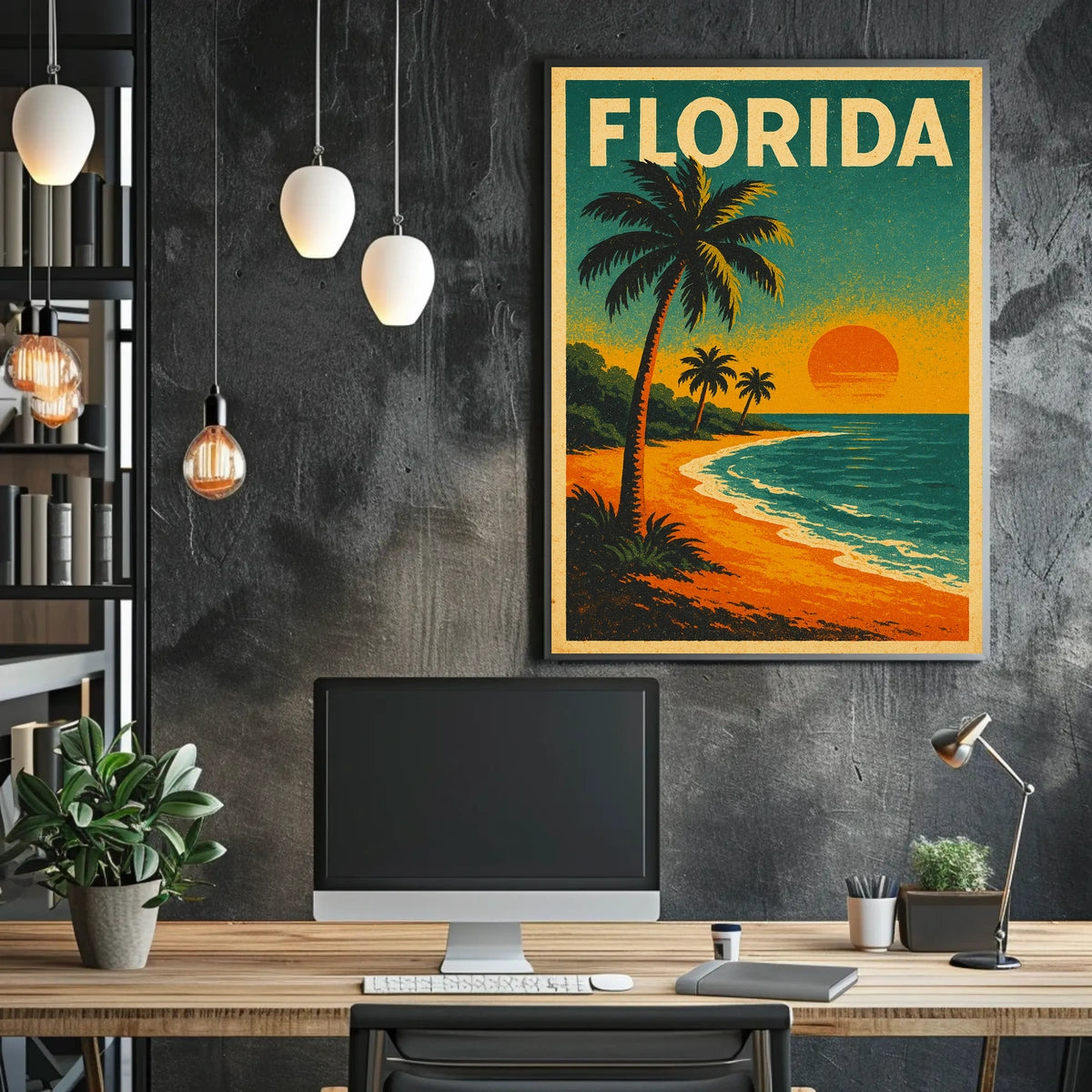 Florida Sunset Poster