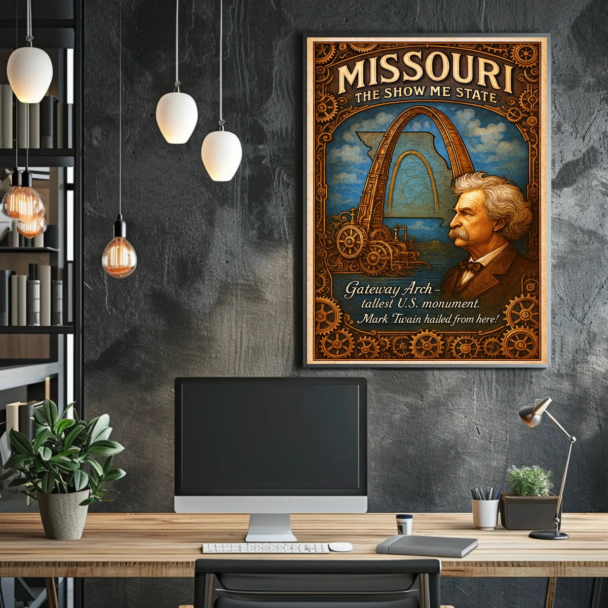 Missouri The Show Me State Poster