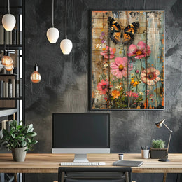 Vibrant Nature Collage Poster PosterGoat