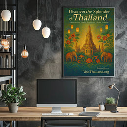Discover the Splendor of Thailand Poster