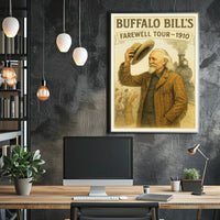 Buffalo Bill's Farewell Tour 1910 Poster