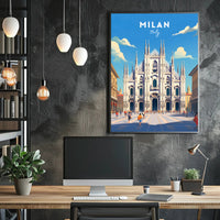 Milan Cathedral Poster