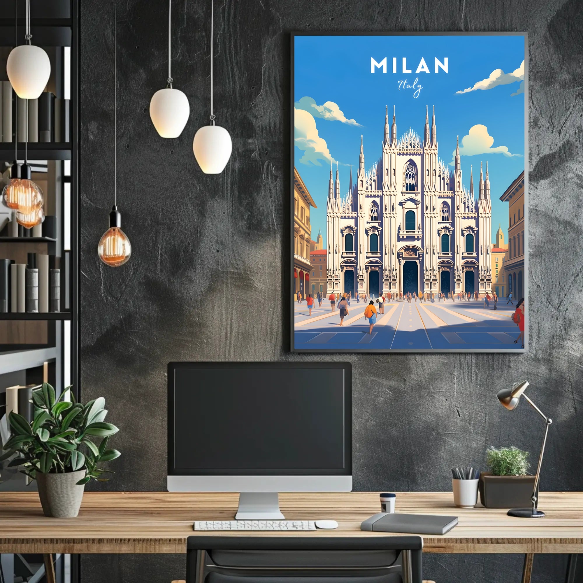 Milan Cathedral Poster