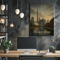 Toronto Skyline Poster