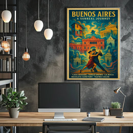 Buenos Aires A Surreal Journey Poster