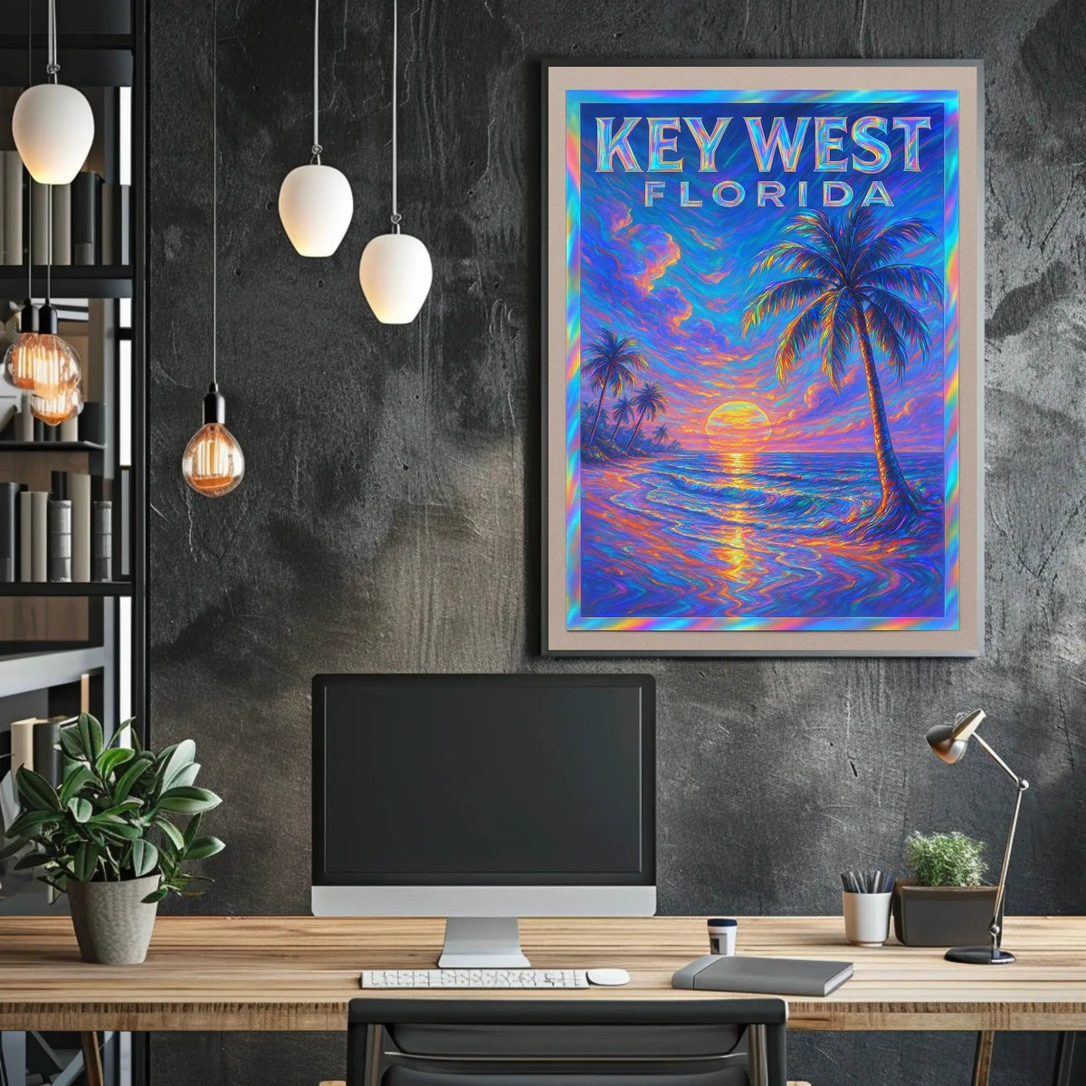 Key West, Florida Sunset Poster