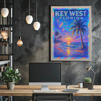 Key West, Florida Sunset Poster