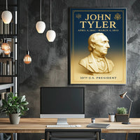 John Tyler 10th President Poster PosterGoat