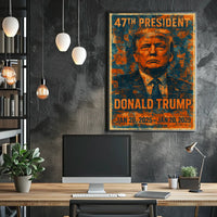 Resolute Vision Donald Trump Poster
