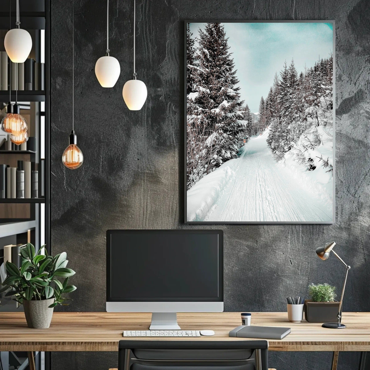 Winter Wonderland Pathway Poster