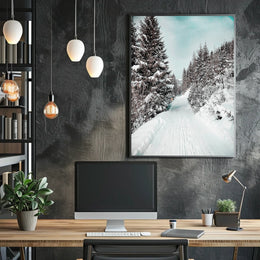 Winter Wonderland Pathway Poster