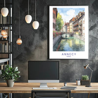 Annecy, France Poster PosterGoat