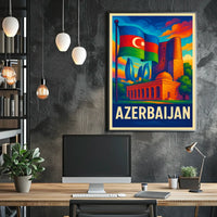 Azerbaijan A Vibrant Heritage Poster