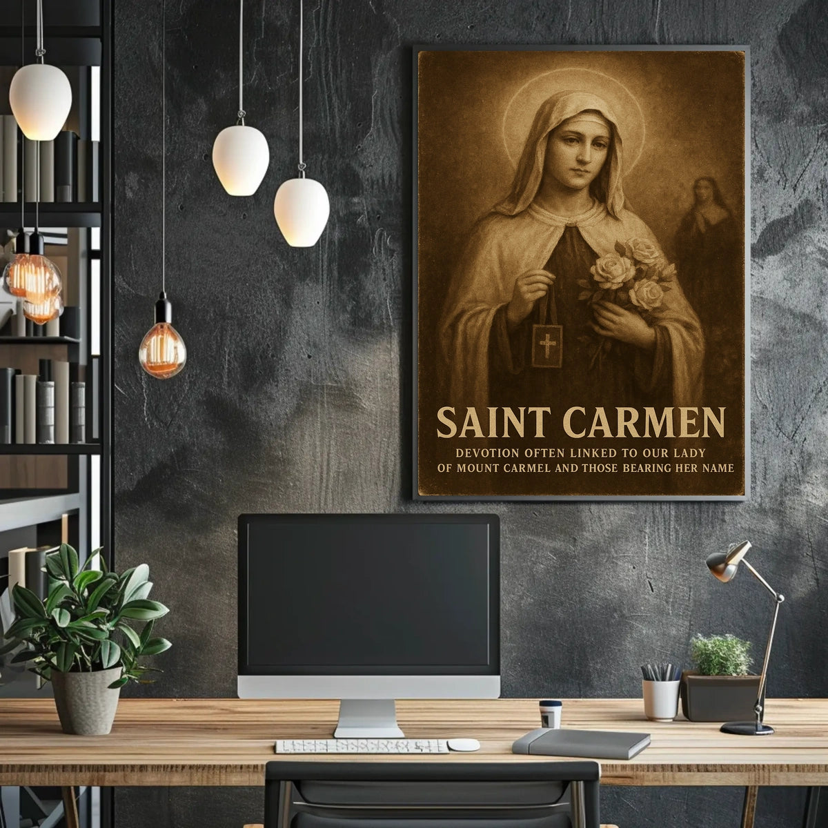 Saint Carmen Devotion Poster