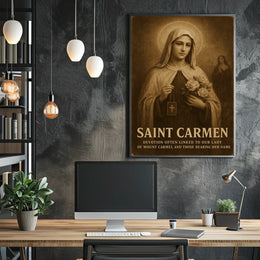 Saint Carmen Devotion Poster