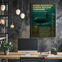 George Washington Carver Nuclear Submarine Poster PosterGoat