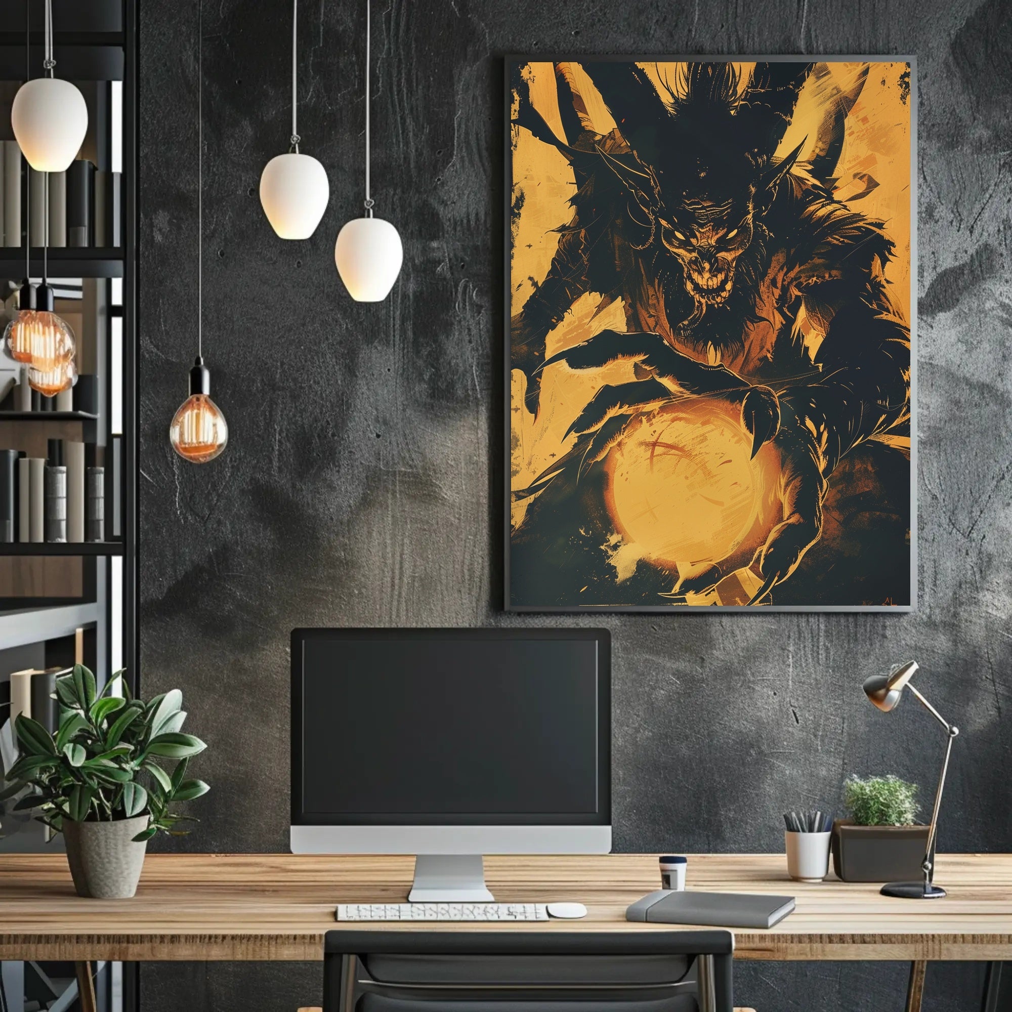 The Enigmatic Demon Poster PosterGoat