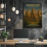 Angkor Wat A Timeless Marvel Poster
