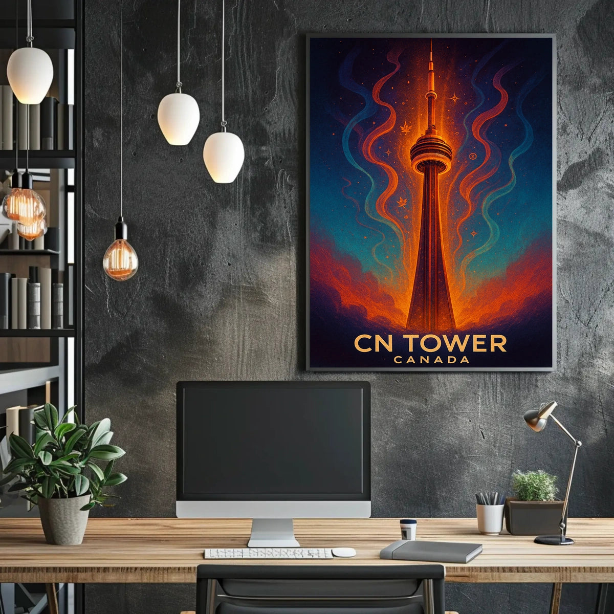 CN Tower Canada Poster