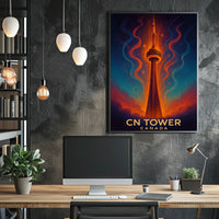CN Tower Canada Poster