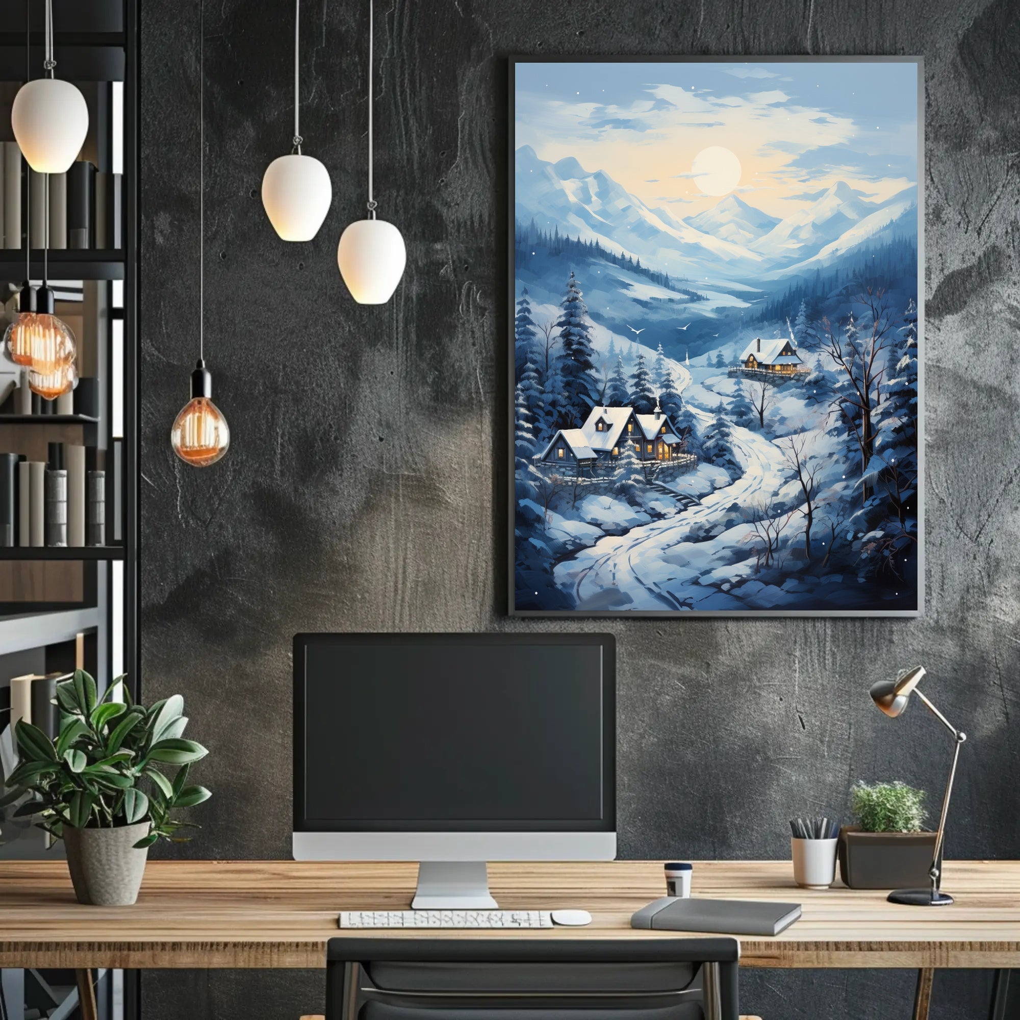 Winter Wonderland Retreat Poster