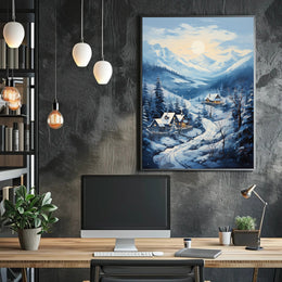 Winter Wonderland Retreat Poster