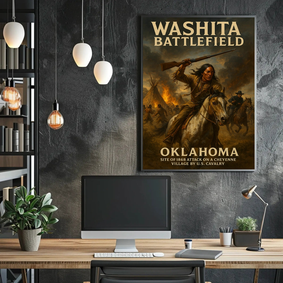 Washita Battlefield Poster