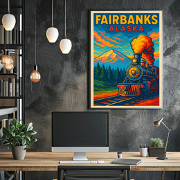 Fairbanks Alaska Poster
