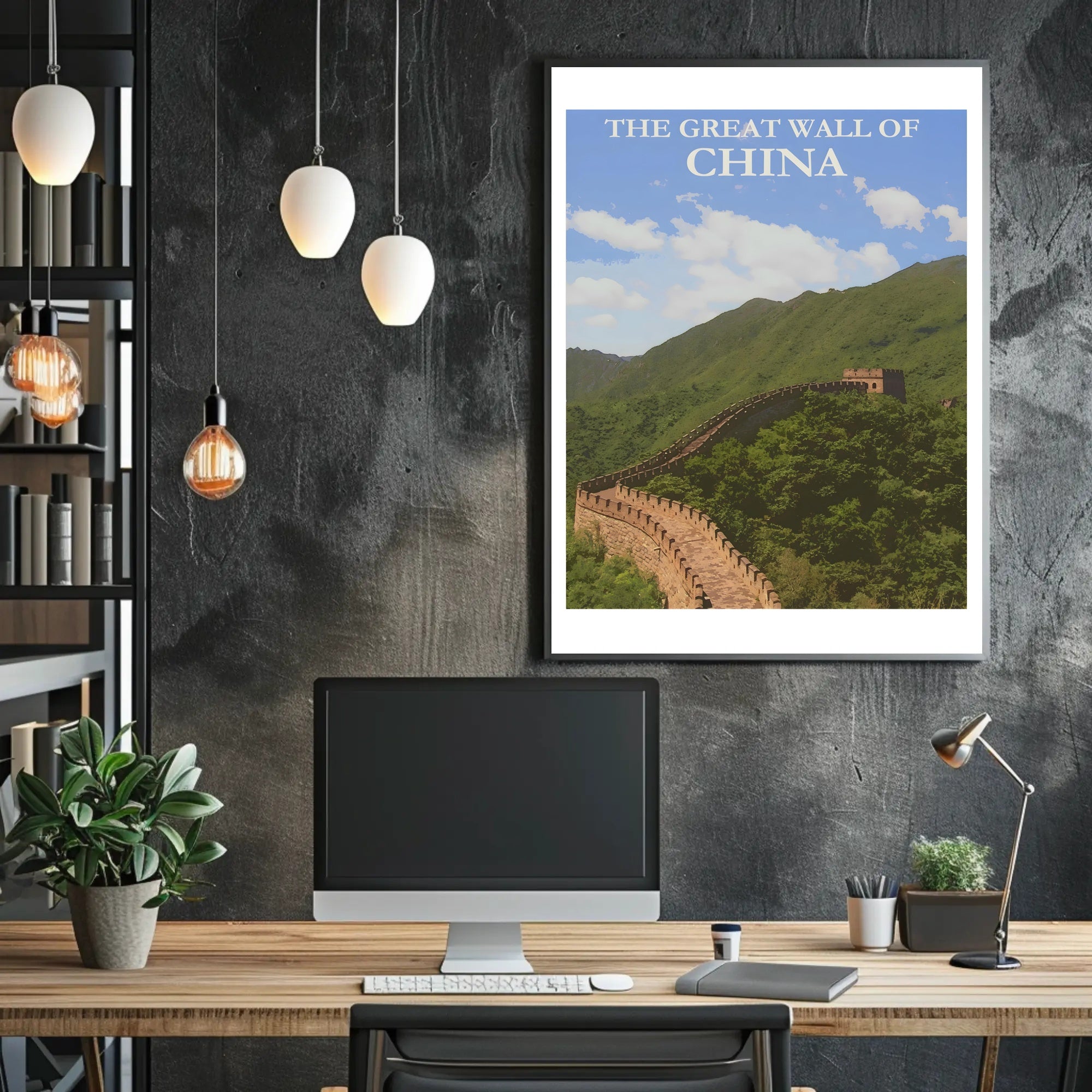 The Great Wall of China Travel Poster