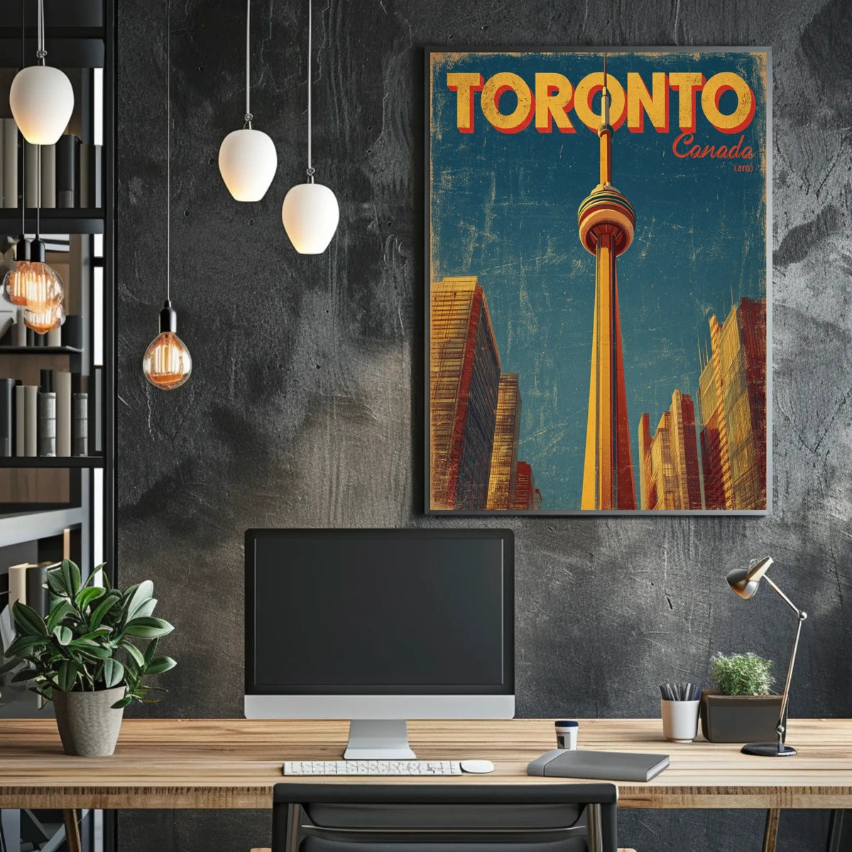 Toronto Skyline Poster