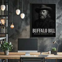 Buffalo Bill Wild West Heritage Poster