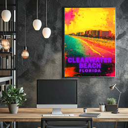 Clearwater Beach, Florida Poster